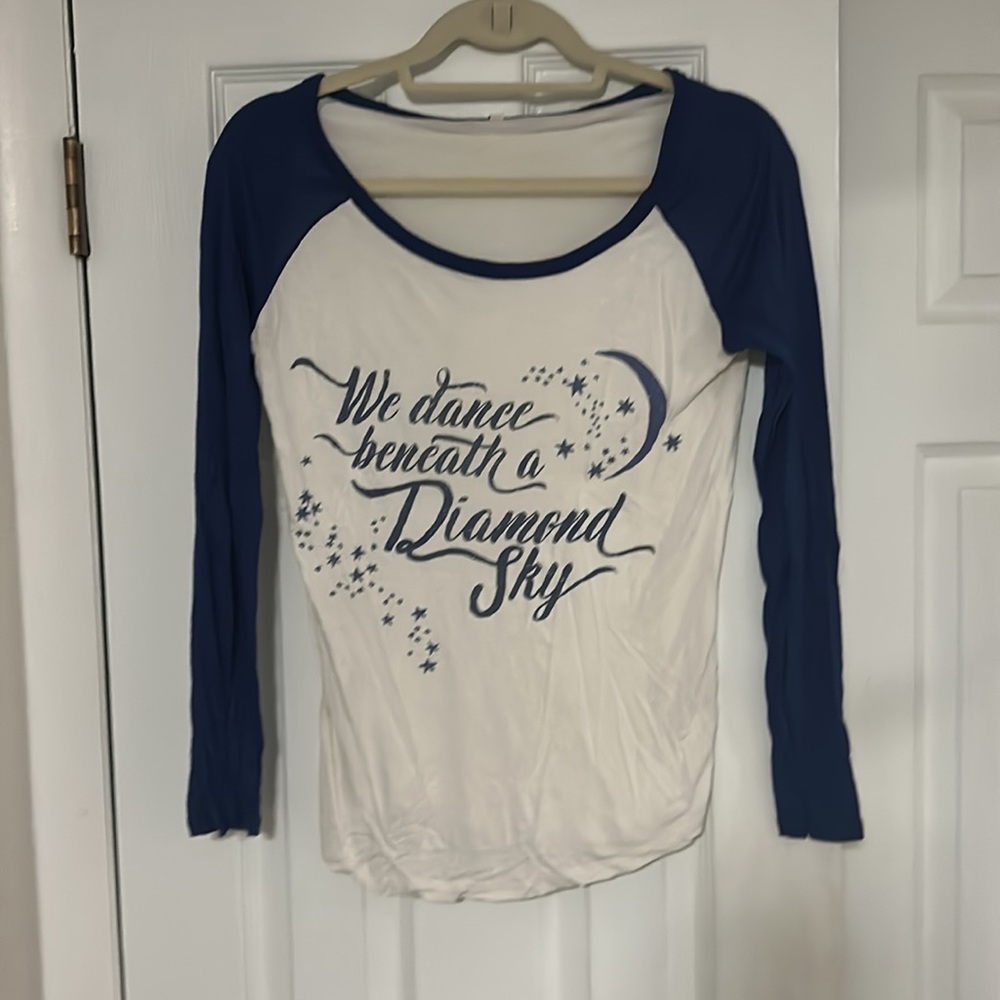 Spell & the Gypsy We Dance Beneath a Diamond Sky Raglan Long Sleeved Tee Medium - Picture 5 of 10